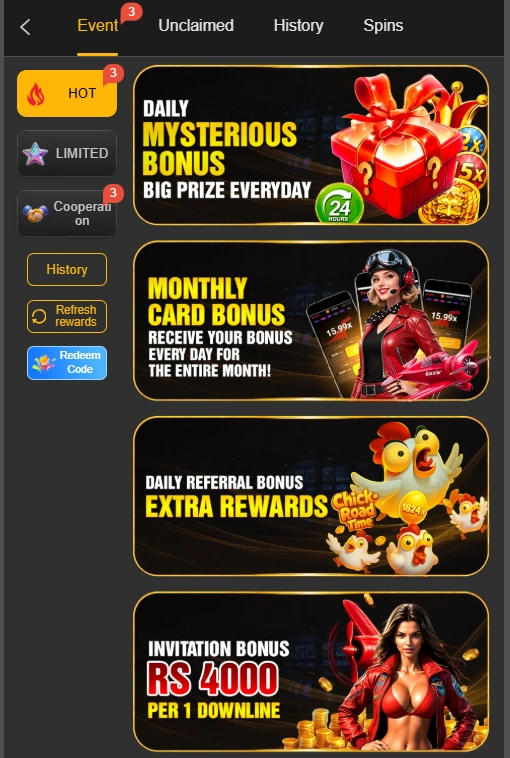 pkr188 vip events